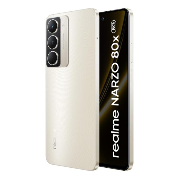 realme NARZO 80x 5G (Deep Ocean,6GB+128GB) | Dimensity 6400 5G Chipset | 6000mAh Long-Lasting Battery | 45W Fast Charge | 120Hz Eye Comfort Display | IP69 Top-Tier Waterproof - Image 6