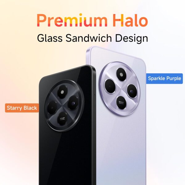 Redmi A4 5G (Sparkle Purple, 4GB RAM, 64GB Storage) | Global Debut SD 4s Gen 2 | Segment Largest 6.88in 120Hz | 50MP Dual Camera | 18W Fast Charging - Image 4