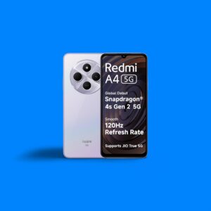 Redmi A4 5G (Sparkle Purple, 4GB RAM, 64GB Storage) | Global Debut SD 4s Gen 2 | Segment Largest 6.88in 120Hz | 50MP Dual Camera | 18W Fast Charging