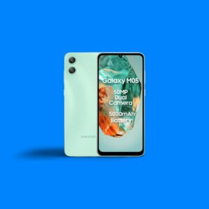 Samsung Galaxy M05 (Mint Green, 4GB RAM, 64 GB Storage) | 50MP Dual Camera | Bigger 6.7" HD+ Display | 5000mAh Battery | 25W Fast Charging | 2 Gen OS Upgrade & 4 Year Security Update | Without Charger
