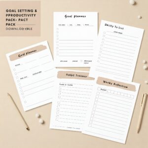 Goal Setting & Productivity Pack
