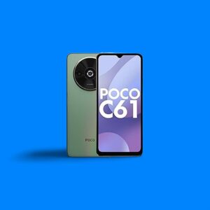 POCO C61 Mystical Green 4GB RAM 64GB ROM